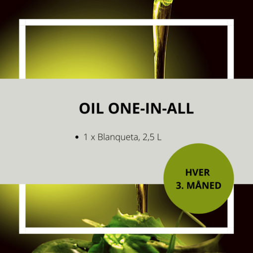 "Oil one-in-all" - Hver 3. måned