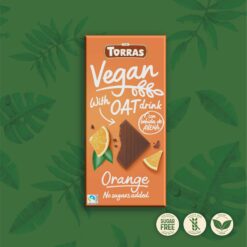 Torras økologisk vegansk chokolade med havre og appelsin I ESAmor