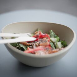 Rimmet laks med kaperspesto + salat - ESAMOR Take AWay