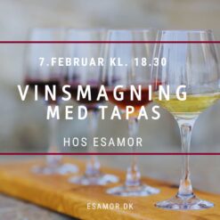 Spansk vinsmagning & Tapas - ESAmor København